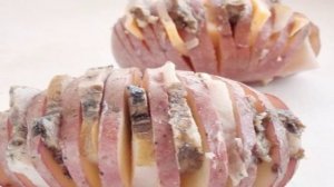 Картошка-гармошка с салом