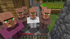 как нам остановить этого жителя в minecraft
