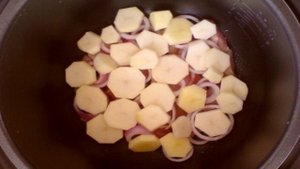 Мясо по-французски из курицы в мультиварке