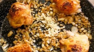 Курица с креветками