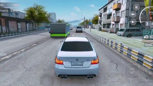 ДОЛГОЖДАННОЕ ВОЗВРАЩЕНИЕ! Шашки в потоке на машине BMW M5 E60 Лютый Хасан под музон в потоке.