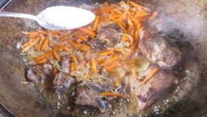 Лагман с капустой