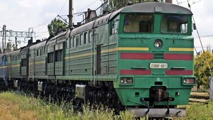 ZDsimulator / Пригородный поезд №6203 Херсон - Вадим / 2ТЭ10Ут-0071 / График 2017/2018 г.