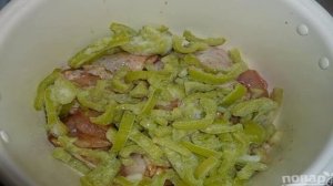 Курица с макаронами