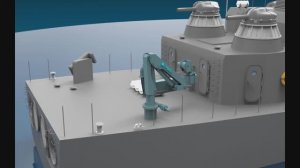 Кран-манипулятор ИМ150 для военных судов. Аналог Palfinger, но легче!