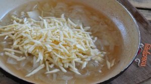 Мясо под сырным соусом