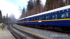 Паровозы в Рускеале. Зима и весна.