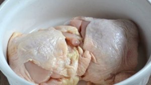 Курица с грибами в духовке