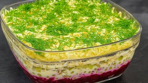 Салат Скромница 5 простых ингредиентов - и лучше любого дорогого салата!
