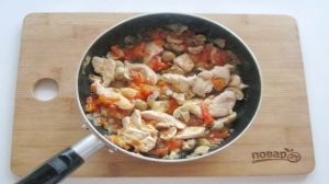 Мексиканская лепешка с курицей