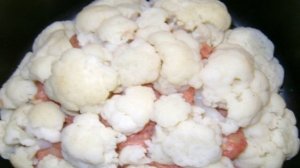 Мясо с цветной капустой в мультиварке