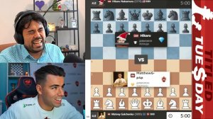 Бриллиантовая ЖЕРТВА!! Матвей Гальченко - Хикару Накамура 30.10.2025