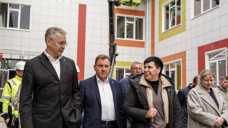 Губернатор Ставрополья проинспектировал строительство соцобъектов в краевом центре