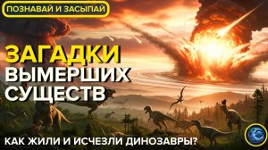 Лекция для Сна🦖 Динозавры: от Древних Рептилий до Тайны Великого Вымирания💤