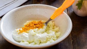 Крабовые палочки с творожным сыром
