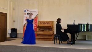 Ашенбренер Ксения, 15 лет. С.Рахманинов "Здесь хорошо"