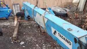 Вес стрелы манипулятора Tadano Z500 вылетстрелы13.2 метра, только стрела без станины.