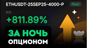 Паттерн для плоскостей. Опционы Bybit. Обучение