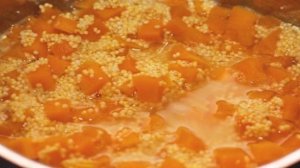 Каша из тыквы с пшеном