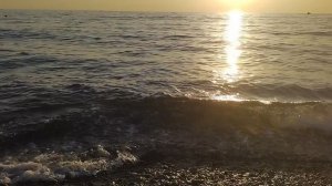 Вечернее море