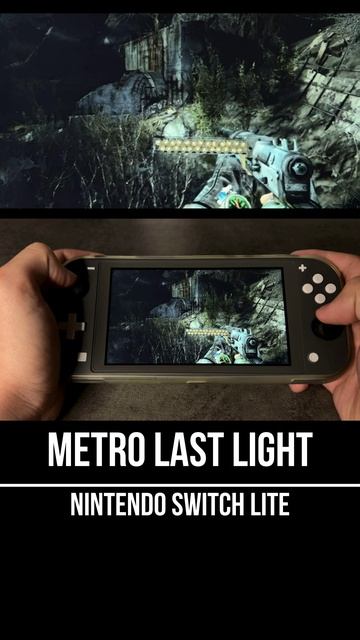 Metro Last Light Redux Nintendo Switch Lite Gameplay смотреть онлайн