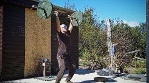 Швунг со штангой с виса