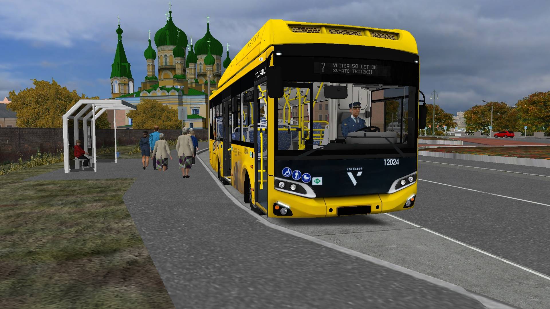 OMSI 2 | Чебоксары| Маршрут № 7 | VOLGABUS 4298.G4 (КПГ) 2023 смотреть онлайн