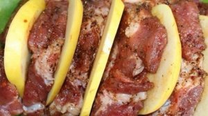 Мясо с айвой в мультиварке
