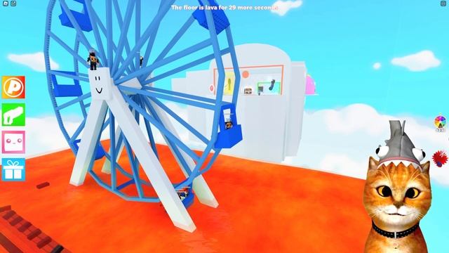 ПОЛ ЭТО ЛАВА В РОБЛОКС ! НОВЫЕ ВЫЖИВАНИЯ КОТА СИМБЫ ! смотреть онлайн