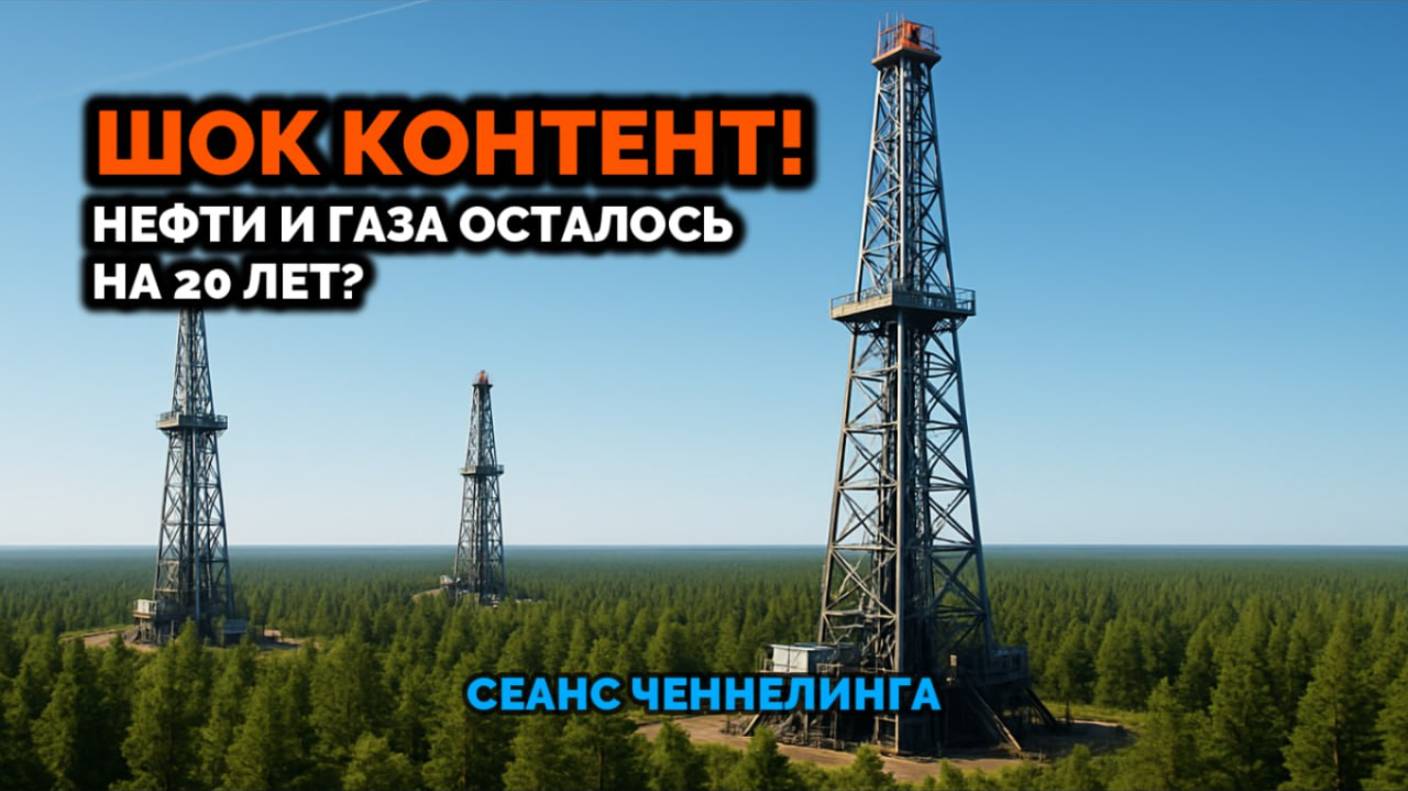 ШОК КОНТЕНТ. НЕФТИ И ГАЗА ОСТАЛОСЬ НА 20 ЛЕТ?