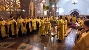 Всенощное бдение в канун дня памяти благоверных князей Феодора, Давида и Константина