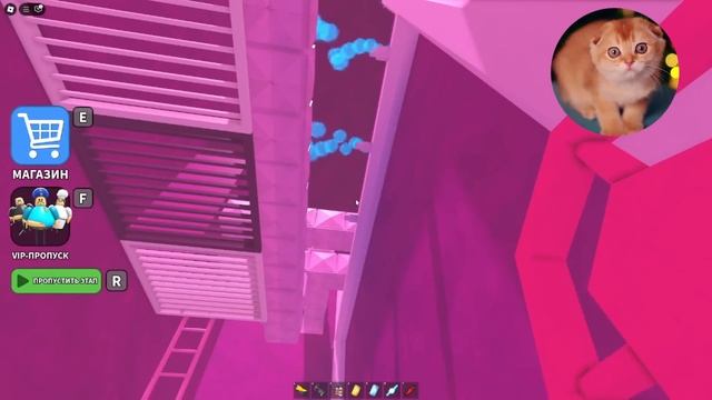 УБЕГАЮТ ОТ СЕМЬИ БАРРИ ВОНЮЧЕК В РОБЛОКС! PRISON RUN! (Obby) смотреть онлайн