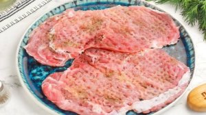 Мясо по-французски в аэрогриле