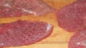 Лангет с грибами