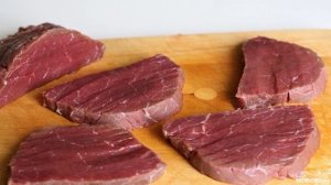 Лангет из говядины на сковороде