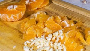 Курица с мандаринами