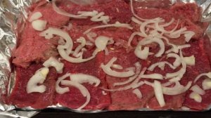 Мясо по-французски из говядины