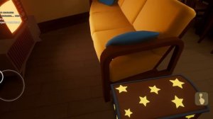 юПОБЕГ ОТ МАЛЫША В ЖЁЛТОМ? 
сбегает от младенца в делтом