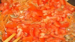 Лагман с грибами