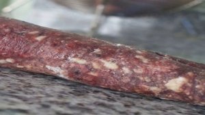 Колбаса из оленины