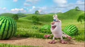 Буба, поле и арбуз. Анимация