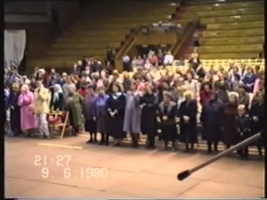 Международный христианский фестиваль в Архангельске (09.06.1990 г.) - (3 ч.) (оригинал)