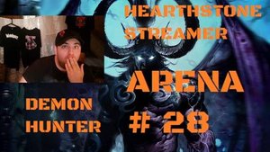 ПОДПОЛЬНАЯ АРЕНА ОХОТНИКА НА ДЕМОНОВ #28 ЧАСТЬ 1 #Hearthstone #Хартстоун #Арена