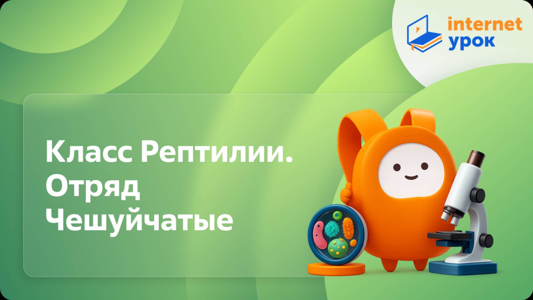 Класс Рептилии. Отряд Чешуйчатые. Видеоурок по биологии 7 класс