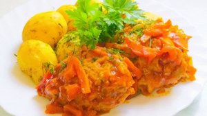 Нежные рыбные тефтели из скумбрии в духовке.