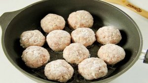 Лапша с тефтелями