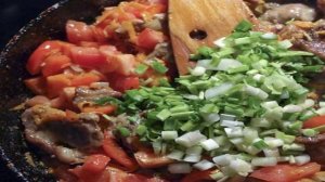 Лагман с овощами