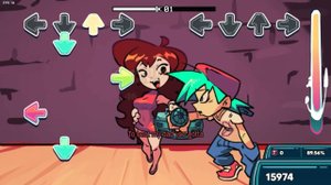 Friday Night Funkin but with lyrics  FNF FUNKADELIX DEMO