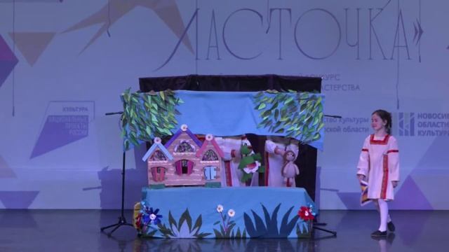 кукольная сказка "Теремок"- младшая группа театра кукол "Петрушкины побасенки" смотреть онлайн