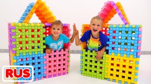 Веселые истории с игрушками для детей от Влада и Ники!